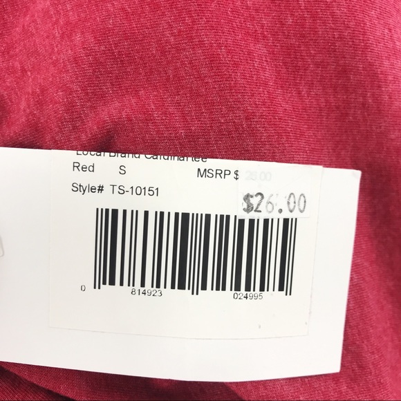 Local Brand Cardinal Tee - Picture 6 of 6